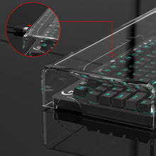 画像をギャラリービューアに読み込む, Geekria キーボード カバー ケース 互換品 ロジクール Logicool G PRO / G913 TKL テンキーレス ワイヤレスメカニカルゲーミングキーボード 透明アクリル 保護カバー
