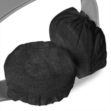 画像をギャラリービューアに読み込む, Geekria カバー 200個入(100ペア) ヘッドホンカバー 不織布 使い捨て イヤーパッドカバー ストレッチニット オンイヤー ヘッドホン用 劣化防止、防塵 (小 / ブラック)
