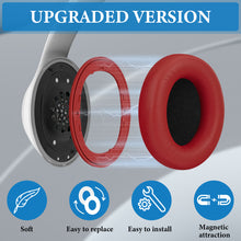 画像をギャラリービューアに読み込む, Geekria イヤーパッド SNAP マグネチック 互換性 パッド ビーツバイドクタードレ Beats Studio 3 Wireless, Studio 2 Wireless, Studio 2 Wire ヘッドホンに対応 パッド イヤー / イヤーカップ プロテインレザー (赤, 1組)
