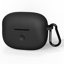 画像をギャラリービューアに読み込む, Geekria シリコンカバー 互換性カバービーアンドダブリュ B&amp;W Pi8 対応 True Wireless Earbuds 充電ケースカバー 外装カバー キーホルダーフック付き、充電ポートアクセス可能 （黒）
