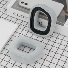 画像をギャラリービューアに読み込む, Geekria イヤーパッド Comfort 特厚 互換性 パッド コルセア Corsair HS80 RGB ヘッドホンに対応 パッド イヤー / イヤーカップ マイクロスエード (グレー)
