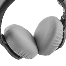 画像をギャラリービューアに読み込む, Geekria カバー 2 ペア 互換性 イヤーパッドカバー (SGS認証済) 劣化防止、防塵 ヘッドホン交換用 ストレッチニット 8-11CM ヘッドホン用 洗濯可 ( Medium / グレー)

