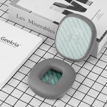 画像をギャラリービューアに読み込む, Geekria イヤーパッド Comfort 互換性 パッド アストロテック Astro Gaming A10 Gen 2 ヘッドホンに対応 パッド イヤー / イヤーカップ (メッシュファブリック / グレー緑 )
