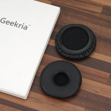 画像をギャラリービューアに読み込む, Geekria イヤーパッド プロテインレザー 互換性 パッド Jabra Biz 2400 II, Plantronics T110 ヘッドホンに対応 イヤークッション / イヤーカップ 修理部品
