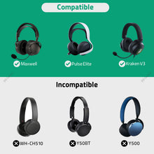 画像をギャラリービューアに読み込む, Geekria ヘッドホンポーチ コルセア Corsair Virtuoso Pro、レイザー Razer BlackShark V2 Pro、アーカーゲー AKG K52 などに対応 ユニバーサルヘッドセットポーチ / ポータブルトラベルバッグ (ブラック PU)
