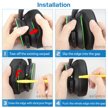 画像をギャラリービューアに読み込む, Geekria イヤーパッド Sport 互換性 パッド マイクロソフト Microsoft Xbox Wireless, Xbox Stereo Headset 20th Anniversary Special Edition ヘッドホンに対応 パッド イヤー / イヤーカップ (冷却ジェル / ブラック)
