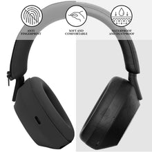 画像をギャラリービューアに読み込む, Geekria シリコンイヤホンスリーブカバー シリコンカバー キット 適合する ソニー Sony WH-1000XM5, WH1000XM5 Wireless ヘッドホンに対応/交換用 保護カバー シリコンカバー シリコンケース スクラッチプロテクションケース イヤピースカバー ヘッドセットスピーカースキンプロテクター（ブラック）
