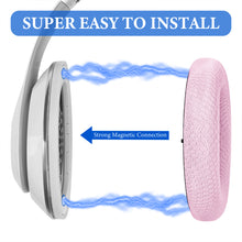 画像をギャラリービューアに読み込む, Geekria イヤーパッド SNAP マグネチック 互換性 パッド ビーツバイドクタードレ Beats Studio 3 Wireless, Studio 2 Series ヘッドホンに対応 パッド イヤー / イヤーカッメッシュファブリック (ピンク, 1組)
