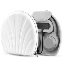 画像をギャラリービューアに読み込む, Geekria PRO 充電ヘッドホンケース ソニー Sony WH-1000XM6、WH-1000XM5、WH-1000XM4、ULT WEAR 対応 ハードシェル 耐久性 多層保護 (ホワイト) パワーバンクなし
