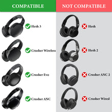 画像をギャラリービューアに読み込む, Geekria イヤーパッド QuickFit 互換性 パッド スカルキャンディSkullcandy Crusher Wireless Crusher Evo Wireless Crusher ANC Hesh 3 ヘッドホンに対応 パッド イヤー / イヤーカップ プロテインレザー (赤)
