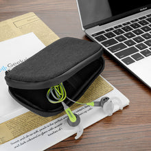 画像をギャラリービューアに読み込む, Geekria Sports ポッチ イヤホン ポーチケースイヤホン保護 袋 小銭入れ 小物整理 USBメモリー/SD/TFカード/鍵収納 スマートフォンのアクセサリ携帯やすい(14 X 8.5 cm)
