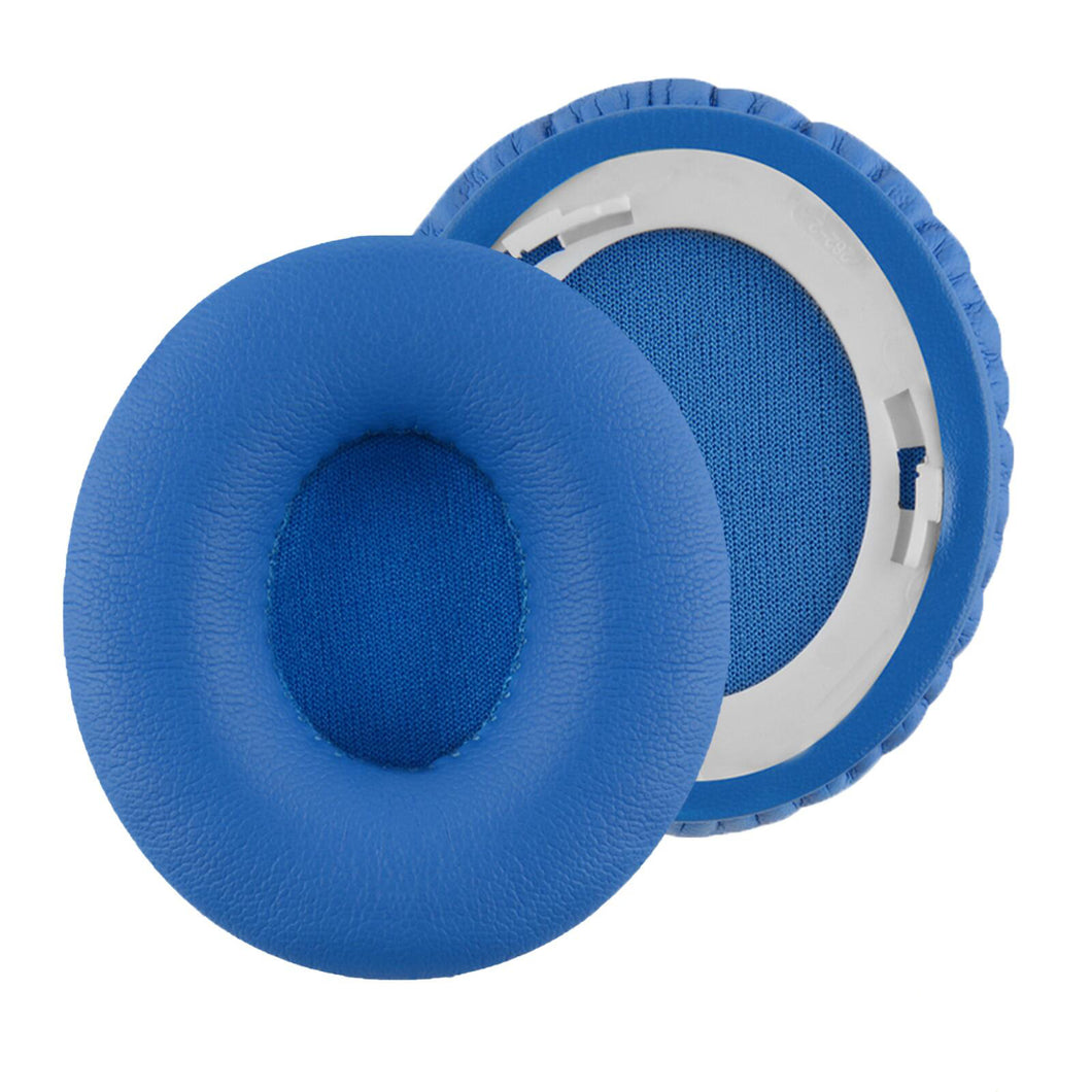 Geekria QuickFit イヤーパッド 互換性 パッド ビーツバイドクタードレ Beats SoloHD On-Ear ヘッドホンに対応 イヤパッド/イヤークッション/イヤーカップ (プロテインレザー / 青い)