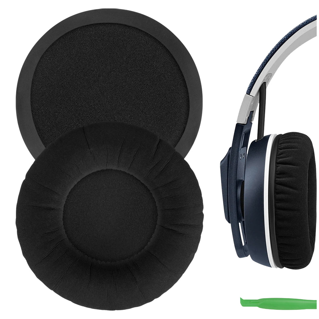 Geekria イヤーパッド Comfort 互換性 パッド ゼンハイザー Sennheiser Urbanite On-Ear ヘッドホンに対応 パッド イヤー / イヤーカップ (ベロア / ブラック)