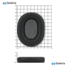 画像をギャラリービューアに読み込む, Geekria イヤーパッド Elite 互換性 パッド ソニー Sony WH-1000XM5 ヘッドホンに対応 パッド イヤー / イヤーカップラムスキン (黒)
