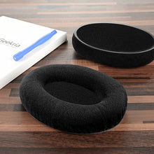 画像をギャラリービューアに読み込む, Geekria イヤーパッド Comfort 互換性 パッド ゼンハイザー Sennheiser PXC350, HD380, PC350, PC350 SE, PXE350, HME95, HMEC250, HD380 PRO ヘッドホンに対応 パッド イヤー / イヤーカップ ( ベロア / ブラック )
