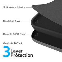 画像をギャラリービューアに読み込む, Geekria ケース NOVA ヘッドホンケース 互換性 ハードケース 旅行用 ハードシェルケース ビーツバイドクタードレ Beats, スカルキャンディ Skullcandy, iJoy, ジャブラ Jabra, ゼンハイザー Sennheiser, ジェイブイシー JVC, ジェイラブオーディオJLab ヘッドホンに対応 収納ポーチ付属 (Dark Pink)
