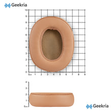 画像をギャラリービューアに読み込む, Geekria イヤーパッド QuickFit 互換性 パッド スカルキャンディ Skullcandy Crusher Wireless, Crusher Evo, Crusher ANC, Hesh 3, Hesh EVO, Hesh ANC, Venue ANC ヘッドホンに対応 パッド イヤー / イヤーカップ ( プロテインレザー / 褐色 )
