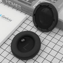 画像をギャラリービューアに読み込む, Geekria イヤーパッド QuickFit 互換性 パッド アンカー Anker Soundcore Space One ヘッドホンに対応 パッド イヤー / イヤーカップ プロテインレザー (黒)
