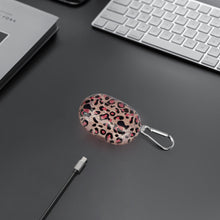 画像をギャラリービューアに読み込む, Geekria TPU カバー 互換性 カバー ビーツバイドクタードレ Beats Studio Buds+ 対応 True Wireless Earbuds 充電ケースカバー 外装カバー キーホルダーフック付き 充電ポートアクセス可能（ピンク・レオパード）
