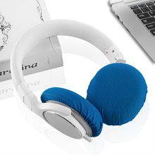 画像をギャラリービューアに読み込む, Geekria カバー 2 ペア 互換性 イヤーパッドカバー (SGS認証済) 劣化防止、防塵 ヘッドホン交換用 ストレッチニット 4-8CM ヘッドホン用 洗濯可 (Small / ポップインディゴ)
