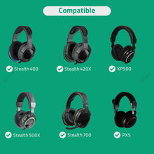 画像をギャラリービューアに読み込む, Geekria イヤーパッド Comfort 互換性 パッド Turtle Beach Stealth 700 Gen 1/ 600/ 500/ 400/ 300, 500X, 700X, 420X, XP500 ヘッドホンに対応 パッド イヤー / イヤーカップ ベロア (黒)
