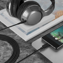 画像をギャラリービューアに読み込む, Geekria ケーブル USB-C Digital to Audio 互換性 互換性 オーディオコード スカルキャンディSkullcandy Hesh Evo, Hesh ANC, Crusher ANC 2, Riff 2 ヘッドホンケーブル, Type-C に適合する インラインマイクと音量コントロール 1.2m
