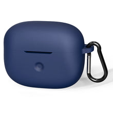画像をギャラリービューアに読み込む, Geekria シリコンカバー 互換性カバービーアンドダブリュ B&amp;W Pi8 対応 True Wireless Earbuds 充電ケースカバー 外装カバー キーホルダーフック付き、充電ポートアクセス可能 （青）
