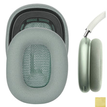 画像をギャラリービューアに読み込む, Geekria イヤーパッド QuickFit 互換性 パッド アップル Apple Airpod MAX ヘッドホンに対応 イヤパッド/イヤークッション/イヤーカップ ( プロテインレザー / 緑 )

