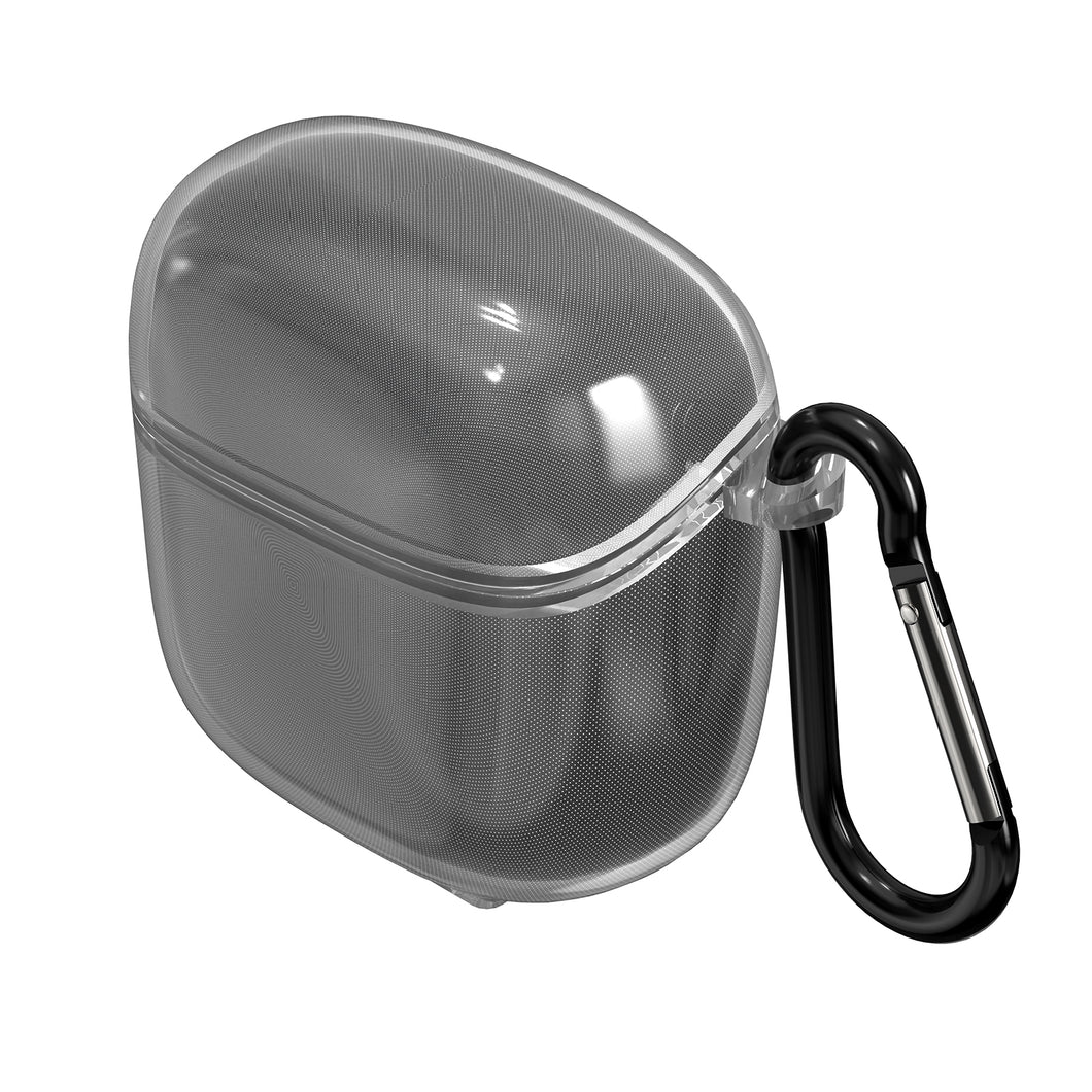 Geekria TPU カバー 互換性 カバー JBL Tune 225TWS 対応 True Wireless Earbuds 充電ケース充電ケースカバー 外装カバー キーホルダーフック付き、充電ポートアクセス可能