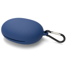 画像をギャラリービューアに読み込む, Geekria シリコン カバー 互換性 カバー アンカー Anker Soundcore Life A2 NC 対応 True Wireless Earbuds 充電ケースカバー 外装カバー キーホルダーフック付き、充電ポートアクセス可能 (青)

