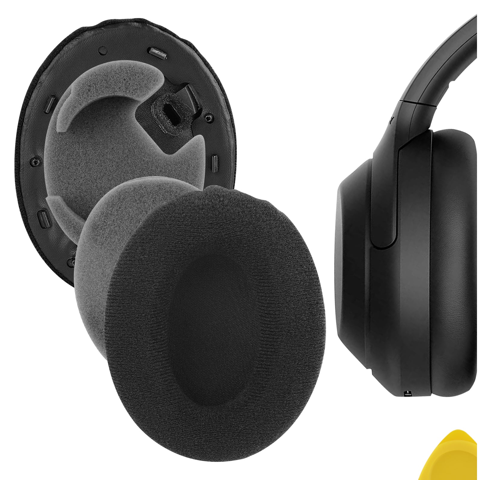 Geekria イヤーパッド Comfort 互換性 パッド ソニー Sony WH-1000XM4