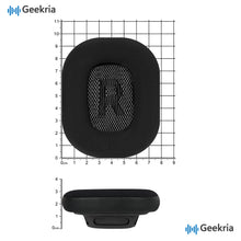 画像をギャラリービューアに読み込む, Geekria イヤーパッド Sport 互換性 パッド アップル Apple AirPods MAX(A2096), AirPods MAX2 (A3184) ヘッドホンに対応 パッド イヤー / イヤーカップ 冷却ジェル (黒)
