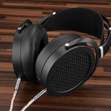 画像をギャラリービューアに読み込む, Geekria Apollo 銅シルバー編組アップグレードオーディオケーブル、HIFIMAN SUSVARA UNVEILED SUNDARA Ananda Arya HE4XX 対応、3.5mm (1/8&#39;&#39;) からデュアル 3.5mm オス交換用ヘッドホンコード (4.9 フィート/1.5m)
