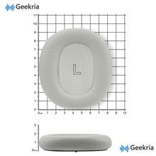画像をギャラリービューアに読み込む, Geekria イヤーパッド Elite 互換性 パッド Bang &amp; Olufsen Beoplay H95 ヘッドホンに対応 パッド イヤー / イヤーカップ ラムスキン (グレー)
