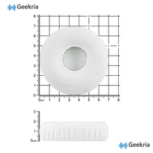 画像をギャラリービューアに読み込む, Geekria イヤーパッド 互換性 パッド ビーツバイドクタードレ Beats Solo-Wireless (Solo-Bluetooth) (810-00012-00) (810-00012-01)ヘッドホンに対応 イヤパッド/イヤークッション/イヤーカップ (プロテインレザー / 白い )

