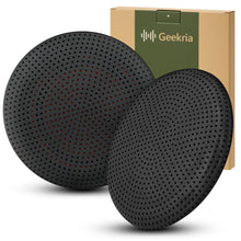画像をギャラリービューアに読み込む, Geekria イヤーパッド 互換性 パッド Poly Blackwire Series 3310, 3315, 3325, 3320, C215, C225, C310, C320, C420, C3210, C3220, C3215, C3225 ヘッドホンに対応 パッド イヤー / イヤーカップ プロテインレザー (黒)
