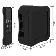 画像をギャラリービューアに読み込む, Geekria シリコンケース Apple TV 4K / 4th Gen Remote 用 ケース カバー 旅行 バッグ ストラップ付き
