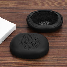 画像をギャラリービューアに読み込む, Geekria イヤーパッド QuickFit 互換性 パッド ジャブラ Jabra Evolve2 30/30MS/30UC/30SE ヘッドホンに対応 パッド イヤー / イヤーカップ (プロテインレザー /黒)
