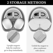 画像をギャラリービューアに読み込む, Geekria PRO 充電ヘッドホンケース アップル Apple AirPods Max 対応 ハードシェル 耐久性 多層保護 旅行用キャリーバッグ (ホワイト) パワーバンクなし
