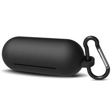 画像をギャラリービューアに読み込む, Geekria シリコンカバー 互換性 カバーソニー Sony WF-C700N 対応 True Wireless Earbuds 充電ケースカバー 外装カバーキーホルダーフック付き、充電ポートアクセス可能（黒）
