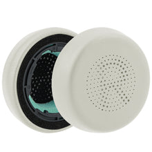 画像をギャラリービューアに読み込む, Geekria イヤーパッド QuickFit 互換性 パッド JLab Go Lux ANC Wireless ヘッドホンに対応 パッド イヤー / イヤーカップ ( プロテインレザー/クラウドホワイト)
