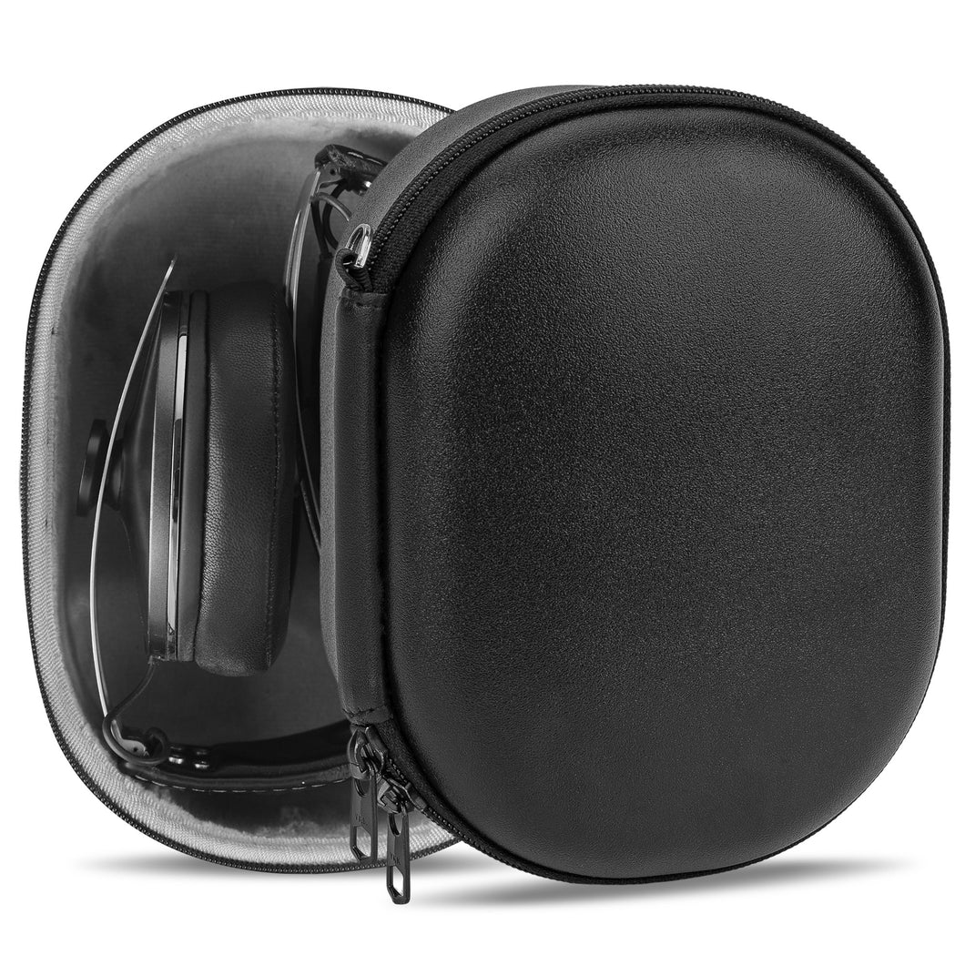 Geekria PRO 頑丈なヘッドフォンケース ゼンハイザー Sennheiser PXC 550-II、MOMENTUM 3、HD 450BT、HD 400S ケース対応 ハードシェル 耐久性のある多層保護トラベルキャリーバッグ (ブラック)