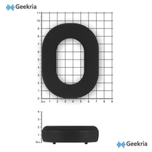 画像をギャラリービューアに読み込む, Geekria イヤーパッド Sport 互換性 パッド Bowers &amp; Wilkins B&amp;W Px8, Px7 S2 ( Do Not Fit Px7, Px7S2e)ヘッドホンに対応 パッド イヤー / イヤーカップ 冷却ジェル (黒)
