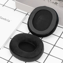 画像をギャラリービューアに読み込む, Geekria イヤーパッドComfort互換性 パッドオーディオテクニカ ATH M50X, M50XBT, M50XBT2, M50, M40X, M30, M20, M10, Logitech G Pro X/ Pro X2 ヘッドホンに対応 パッド イヤー / イヤーカップベロア(黒)
