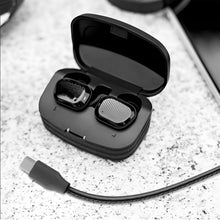 画像をギャラリービューアに読み込む, Geekria PUレザー 充電ケーブル 互換性 Type-C 充電コード USB to USB-C ジェイブイシー JVC HA-NP50T HAAE5TB HAA9TW HAZ55TW HAA7T2 に対応 (黒 / 30cm 2パック)
