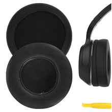 画像をギャラリービューアに読み込む, Geekria イヤーパッド QuickFit 互換性 パッド スカルキャンディ Skullcandy Hesh, Hesh 2 Bluetooth Wireless ヘッドホンに対応 パッド イヤー / イヤーカップ (プロテインレザー / ブラック )
