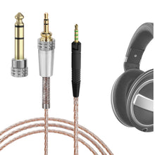 画像をギャラリービューアに読み込む, Geekria Apollo オーディオケーブル Sennheiser HD599、HD598、HD620S、HD550、HD505 対応 2.5mm - 3.5mm/6.35mm Hi-Res オーディオファイルヘッドホン交換用コード (6.5フィート)
