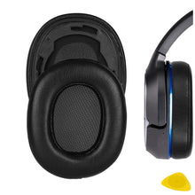 画像をギャラリービューアに読み込む, Geekria イヤーパッド QuickFit 互換性 パッド Turtle Beach Stealth Elite 800 ヘッドホンに対応 パッド イヤー / イヤーカップ (プロテインレザー / 黒)
