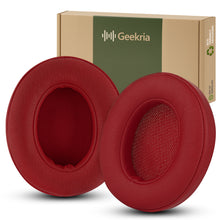 画像をギャラリービューアに読み込む, Geekria イヤーパッド 互換性 Beats Studio3 Wireless ヘッドホン対応 イヤーパット/イヤークッション/ヘッドホンパッド/修理部品 (レッド)
