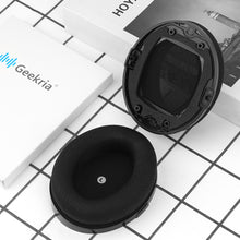 画像をギャラリービューアに読み込む, Geekria イヤーパッド QuickFit 互換性 パッド HyperX Cloud Orbit S ヘッドホンに対応 パッド イヤー / イヤーカップ メッシュファブリック (黒)
